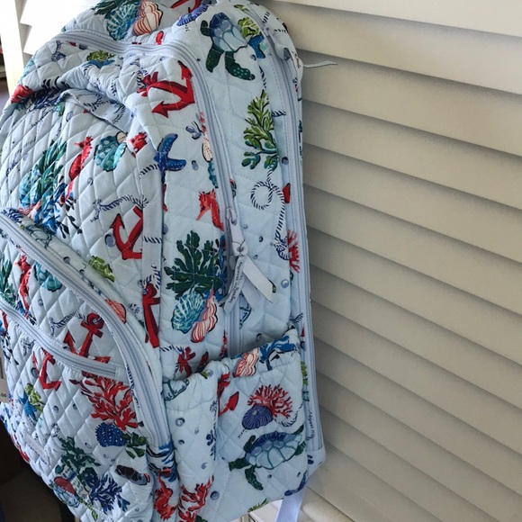 Vera Bradley Bags Vera Bradley Xl Large Backpack Anchor Aweigh Nwt